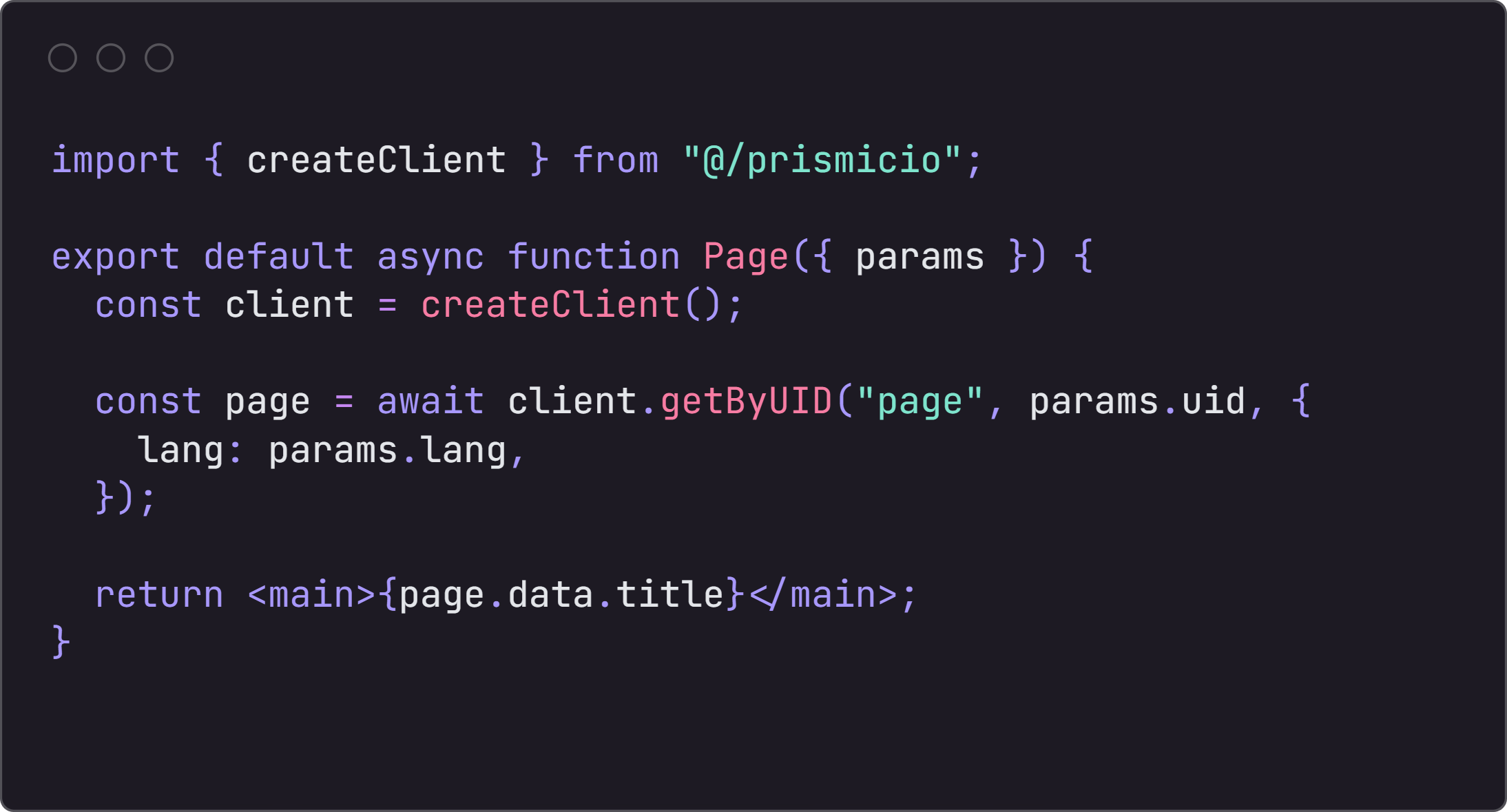 Image with code window